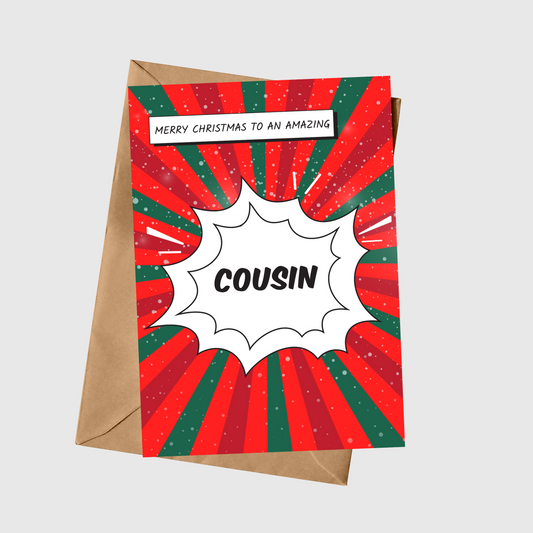Merry Christmas To An Amazing Cousin