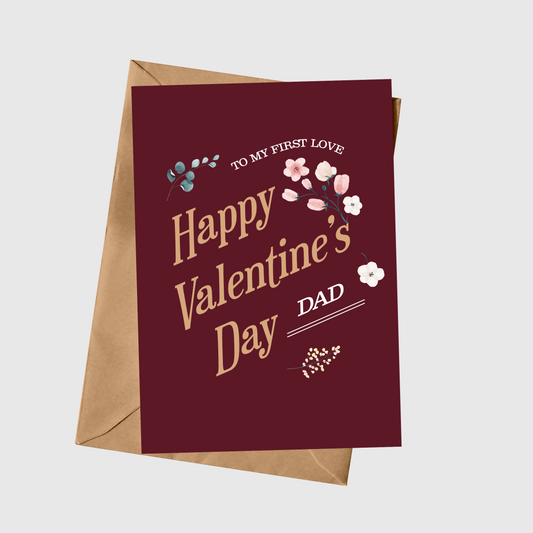 Happy Valentine's Day Dad