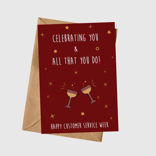 Celebrating You & All That You Do