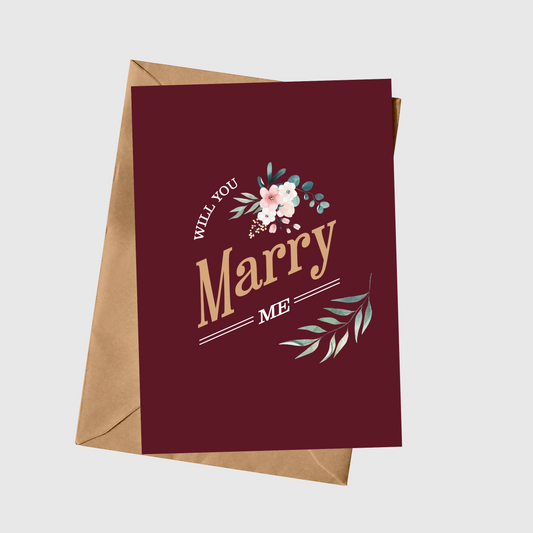 Will You Marry Me