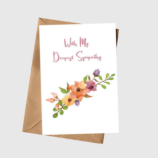 With My Deepest Sympathy