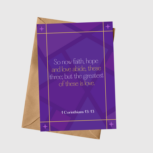 1 Corinthians 13:13