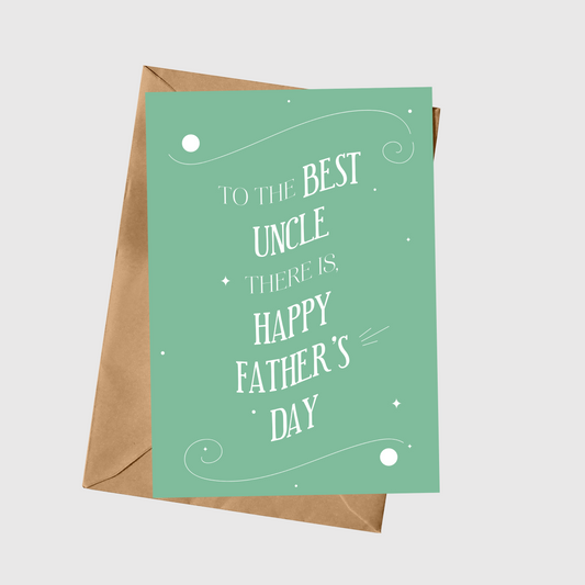 To The Best Uncle There Is