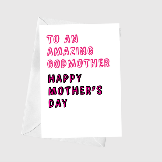To An Amazing Godmother