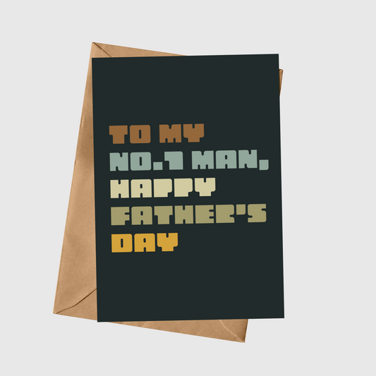 To My No.1 Man