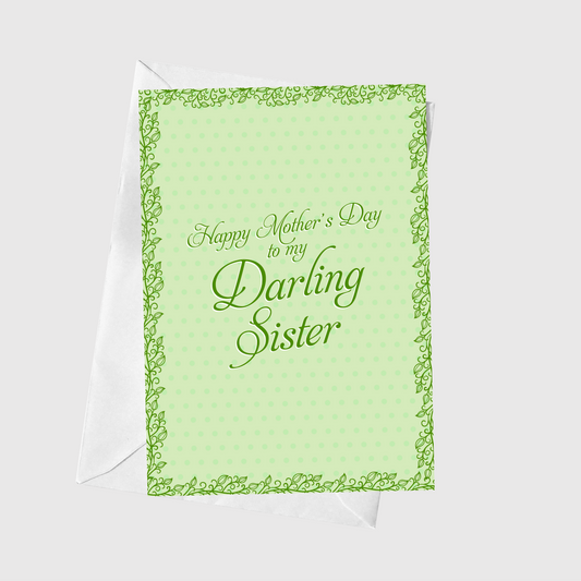 To my Darling Sister