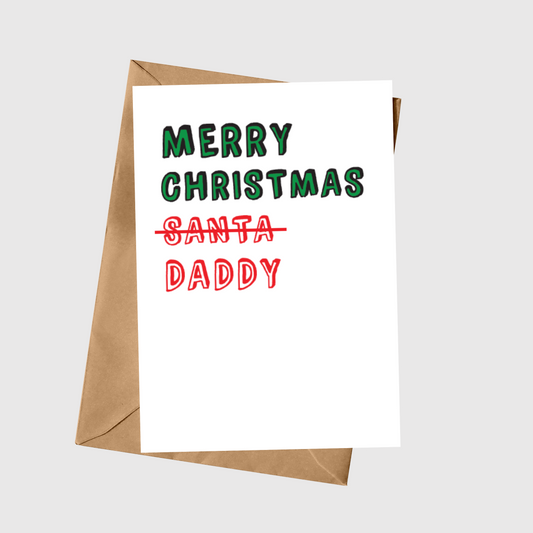 Merry Christmas (Santa) Daddy