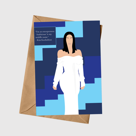 Ambitious is my middle name - Kim Kardashian