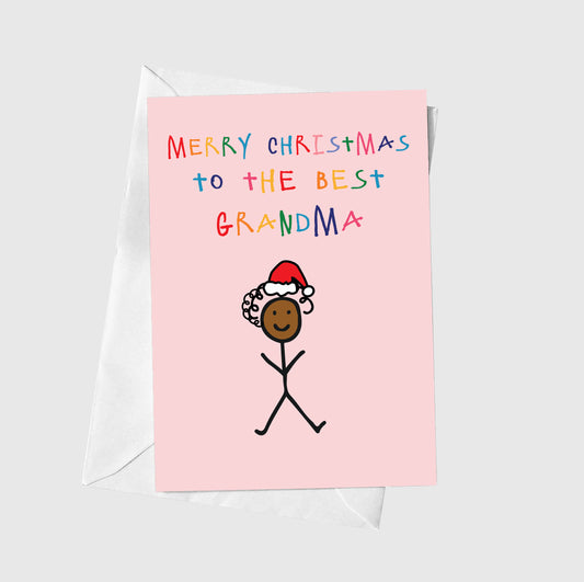 Merry Christmas To The Best Grandma