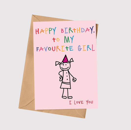 Happy Birthday To My Favourite Girl
