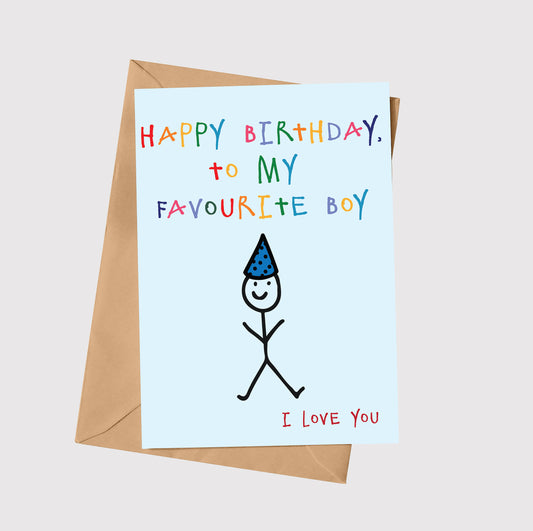 Happy Birthday To My Favourite Boy