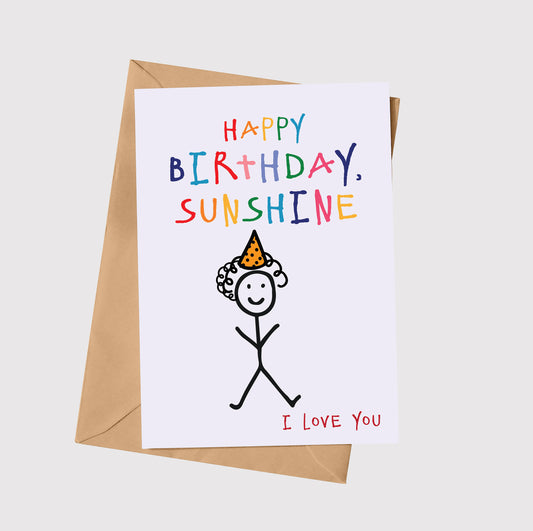 Happy Birthday Sunshine