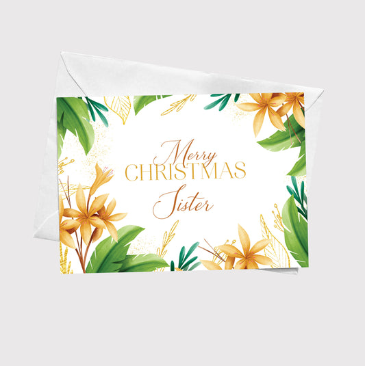 Merry Christmas Sister