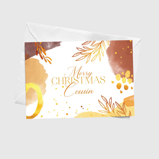 Merry Christmas Cousin