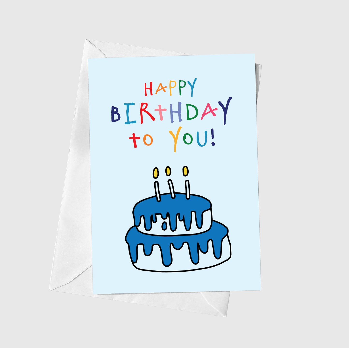 Happy Birthday To You - Blue