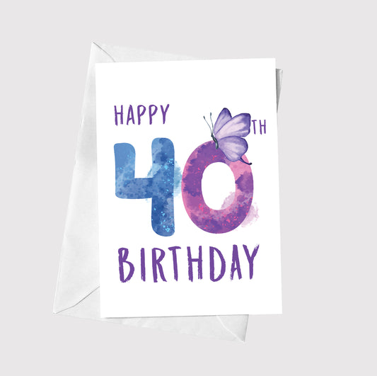 Happy 40th Birthday