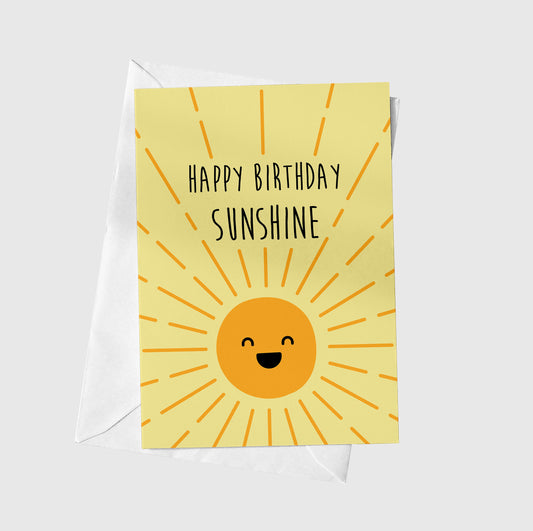 Happy Birthday Sunshine