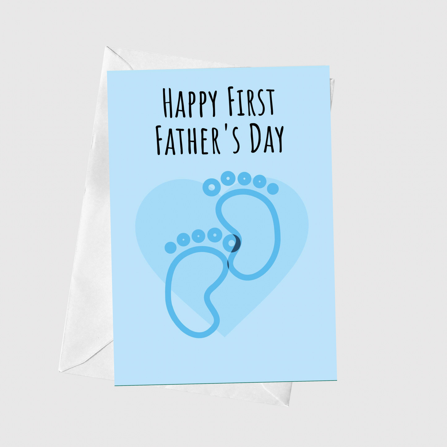 First Fathers Day - Blue