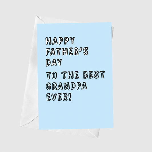 To The Best Grandpa