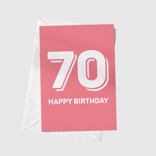 70th Birthday