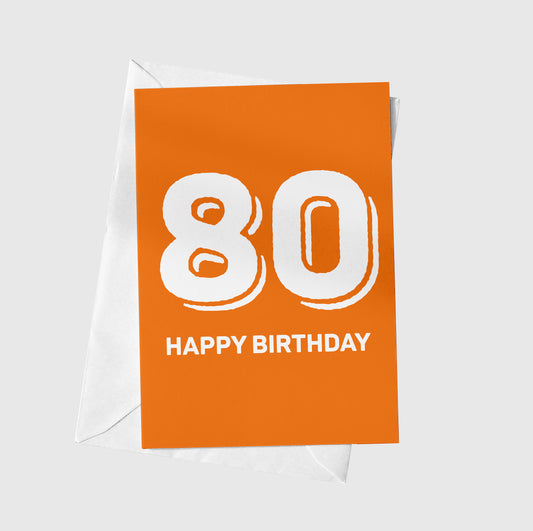 80th Birthday