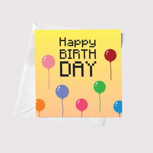 Happy Birthday (Balloons)