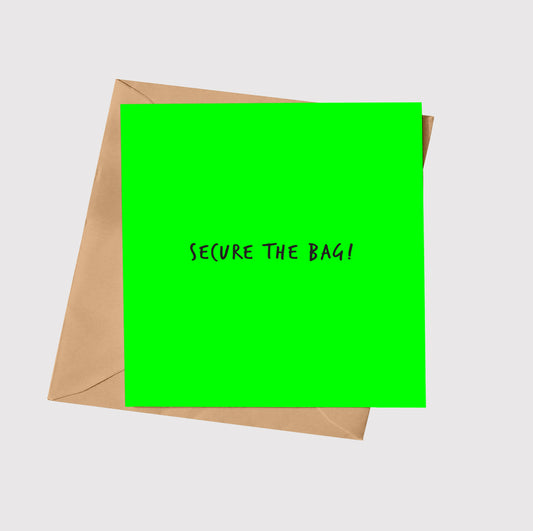 Secure The Bag!