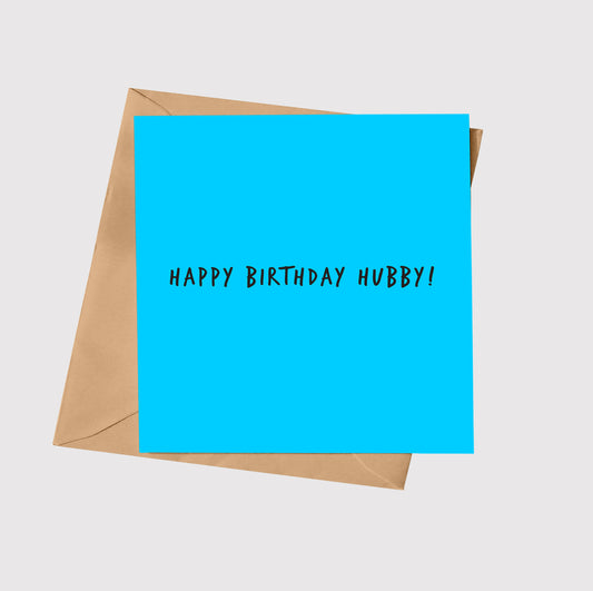 Happy Birthday Hubby!