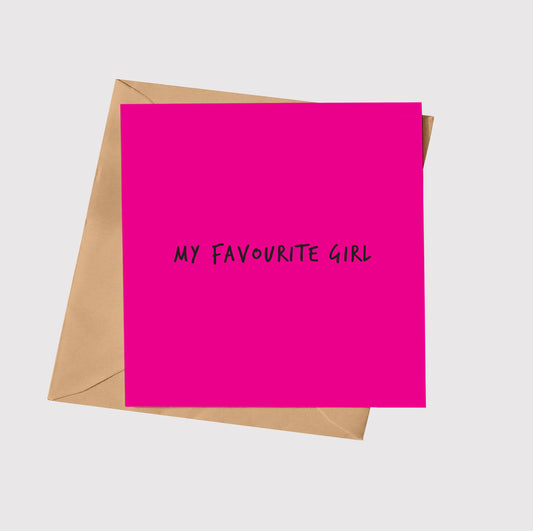 My Favourite Girl