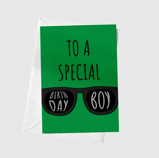 To a special birthday boy