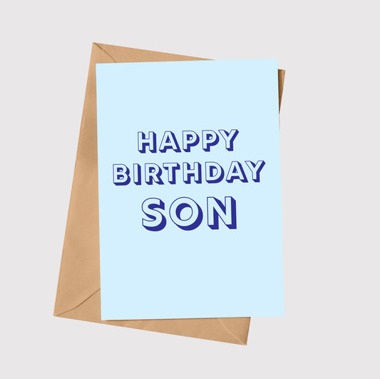HAPPY BRITHDAY SON