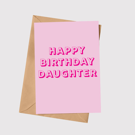HAPPY BIRTHDAY DAUGHTER